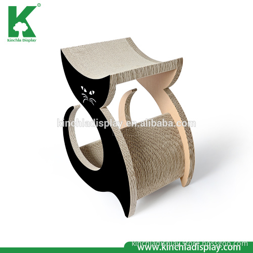 Eye Catching Cat Shaped Cardboard Cat Scratcher / Cat Toys / Cat lounge